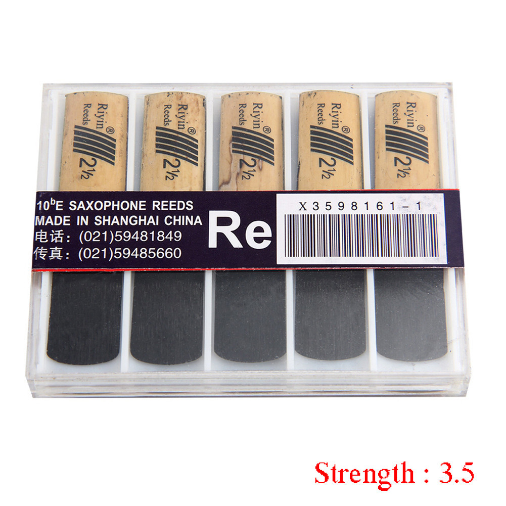 10pcs Clarinet Reeds Set with Strength 1.5/2.0/2.5/3.0/3.5/4.0 Wind Instrument Reed