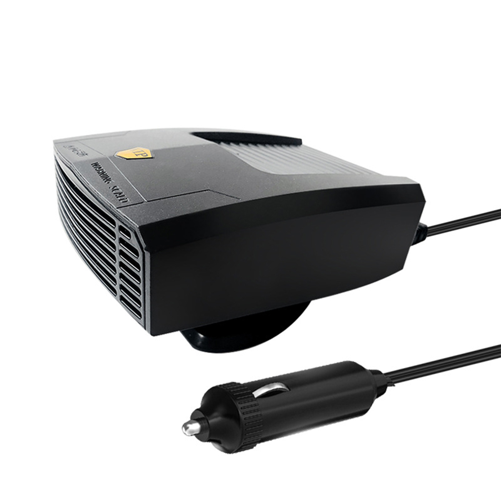 12V/24V Car Heater Heating/Cooling Fan Windshield Defroster Cigarette Lighter Plug Fast Heating Defogger Defroster