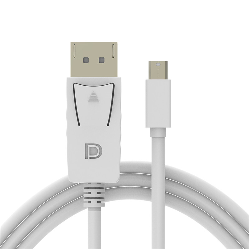 1.8m 4K Mini DisplayPort DP Male to Display Port DP Male Converter Cable for Macbook pro