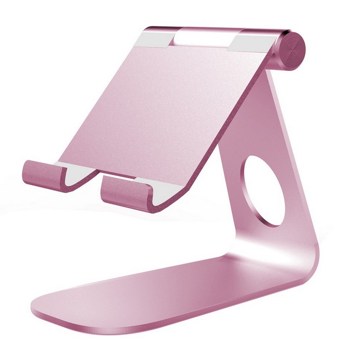270° Rotatable Foldable Aluminum Alloy Desktop Holder Tablet Stand for Samsung Galaxy Tab Pro S iPad Pro10.5 9.7" 12.9” iPad Air Surface Pro 4 Kiosk POS Stand