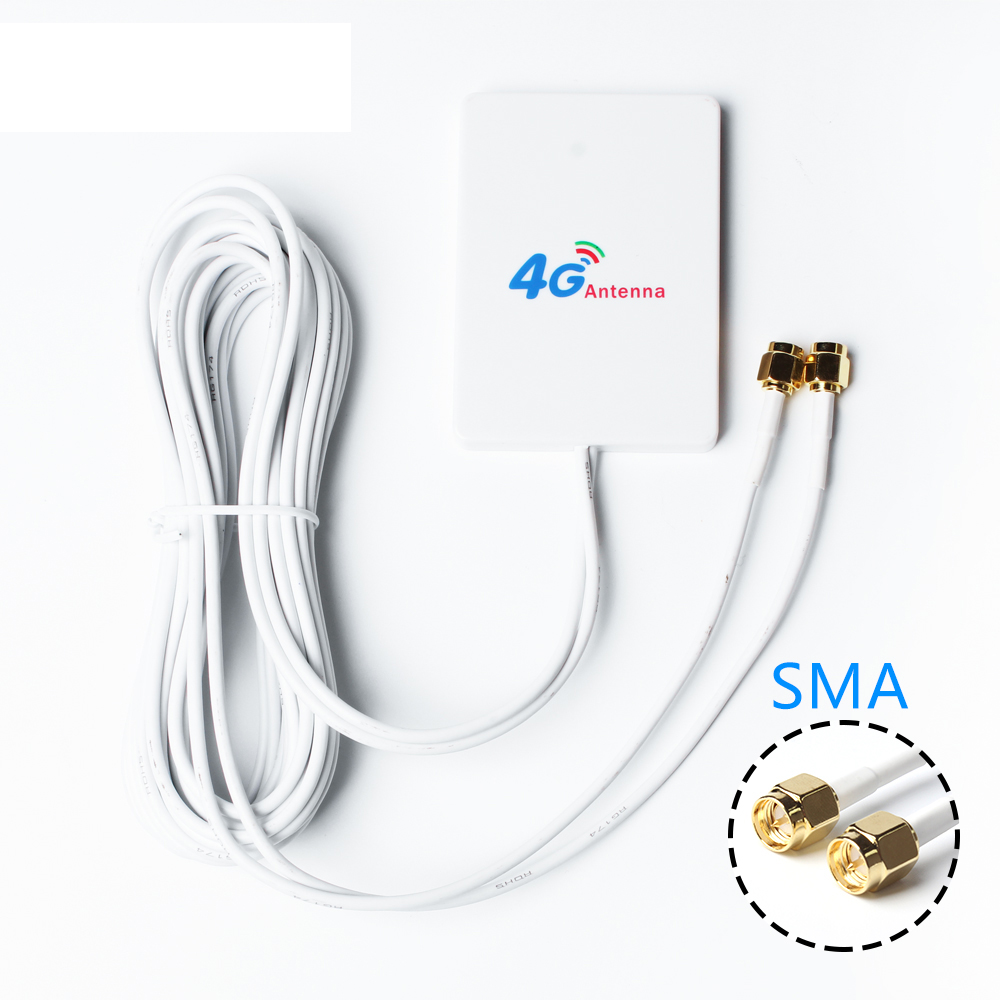 3M Cable 3G 4G LTE Antenna External Antennas for Huawei ZTE 4G LTE Router Modem Aerial with TS9/ CRC9/ SMA Connec