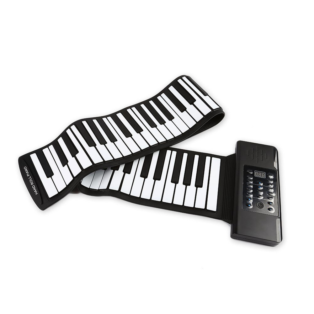 61 Keys 88 Keys Roll Up Piano Flexible Soft Electronic Digital Piano Roll Up Keyboard Piano Portable Piano for Beginner