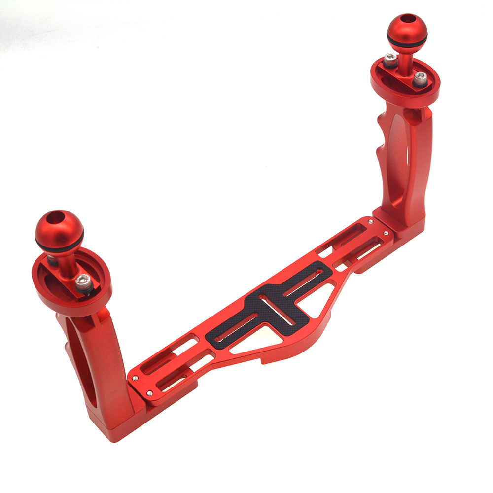 Aluminium Alloy Tray Stabilizer Rig for Underwater Camera Housing Case Diving Tray Mount for GoPro DSLR Smartphones