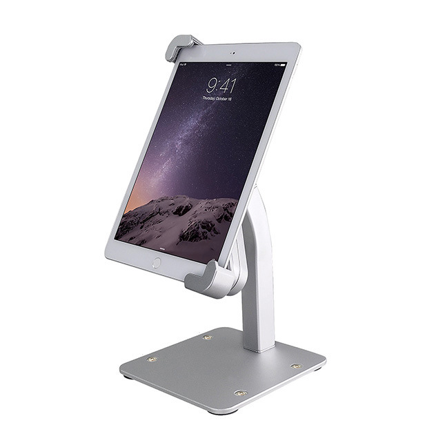 Aluminum Alloy Desk Tablet Stand Stable Cellphone Display Base Adjustable Bracket Holder Compatible for iPad