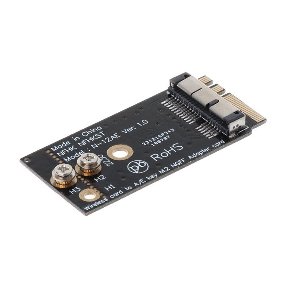 BCM94360CS2 Key A / E Button NGFF M2 Adapter Card Module 12+6 Pin Wireless WIFI Speed