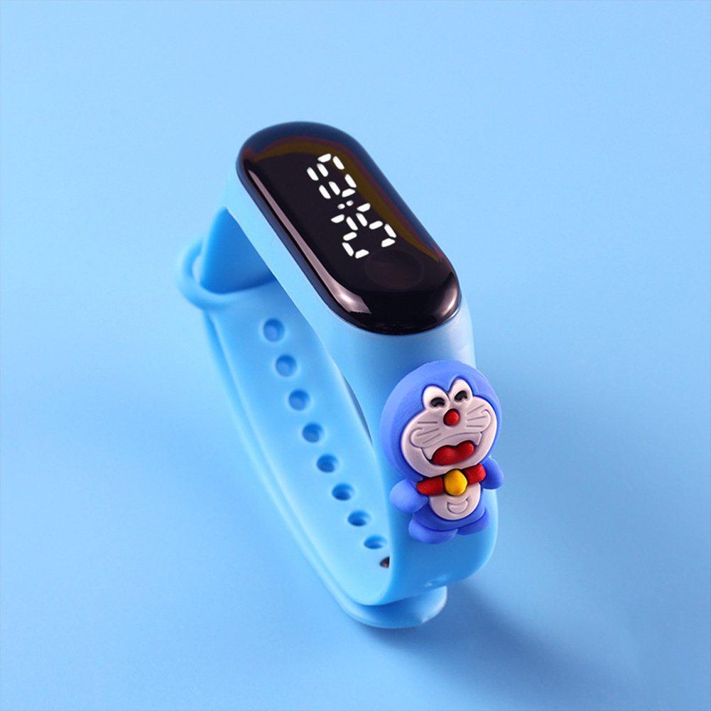 Cartoon Electronic Watch For Men Women Cartoon Doll Touch Screen Wrist Watch For Student