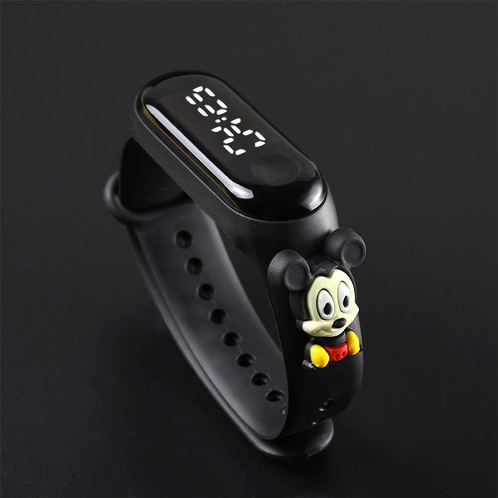 Cartoon Electronic Watch For Men Women Cartoon Doll Touch Screen Wrist Watch For Student