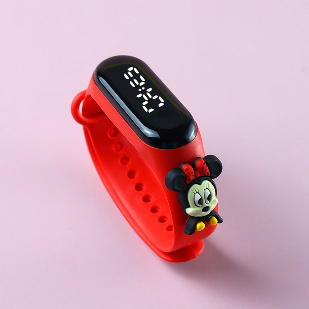 Cartoon Electronic Watch For Men Women Cartoon Doll Touch Screen Wrist Watch For Student