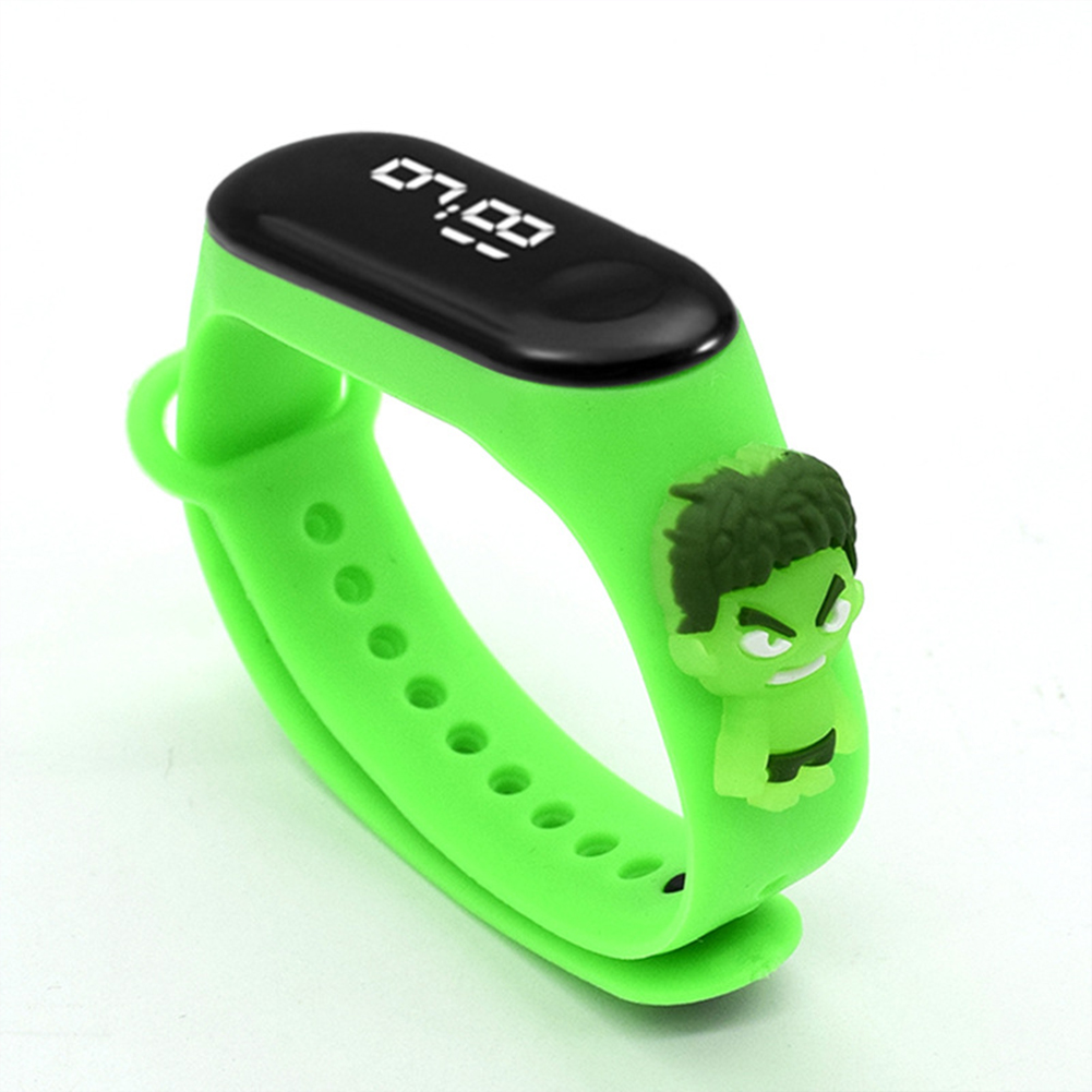 Cartoon Electronic Watch For Men Women Cartoon Doll Touch Screen Wrist Watch For Student