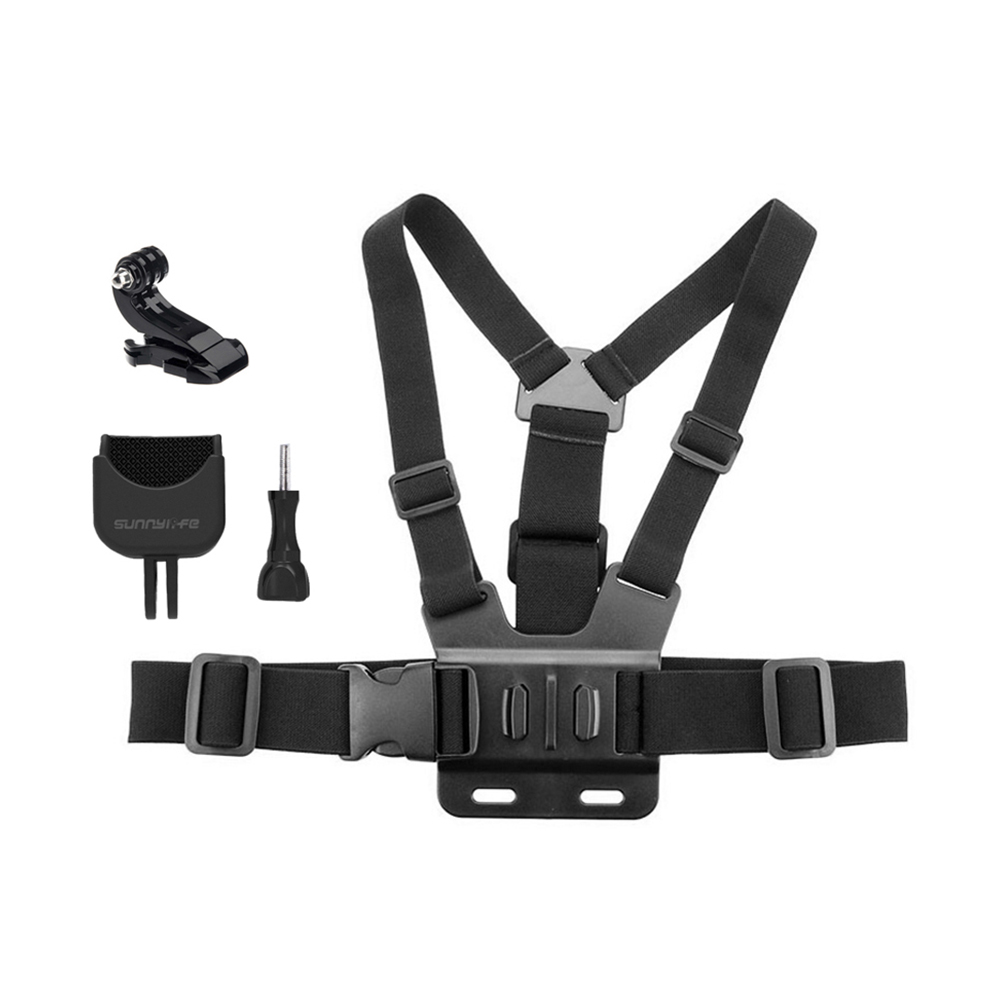 Chest Band Strap and Multi-function Expansion Adapter Mount for DJI Osmo Pocket Gopro