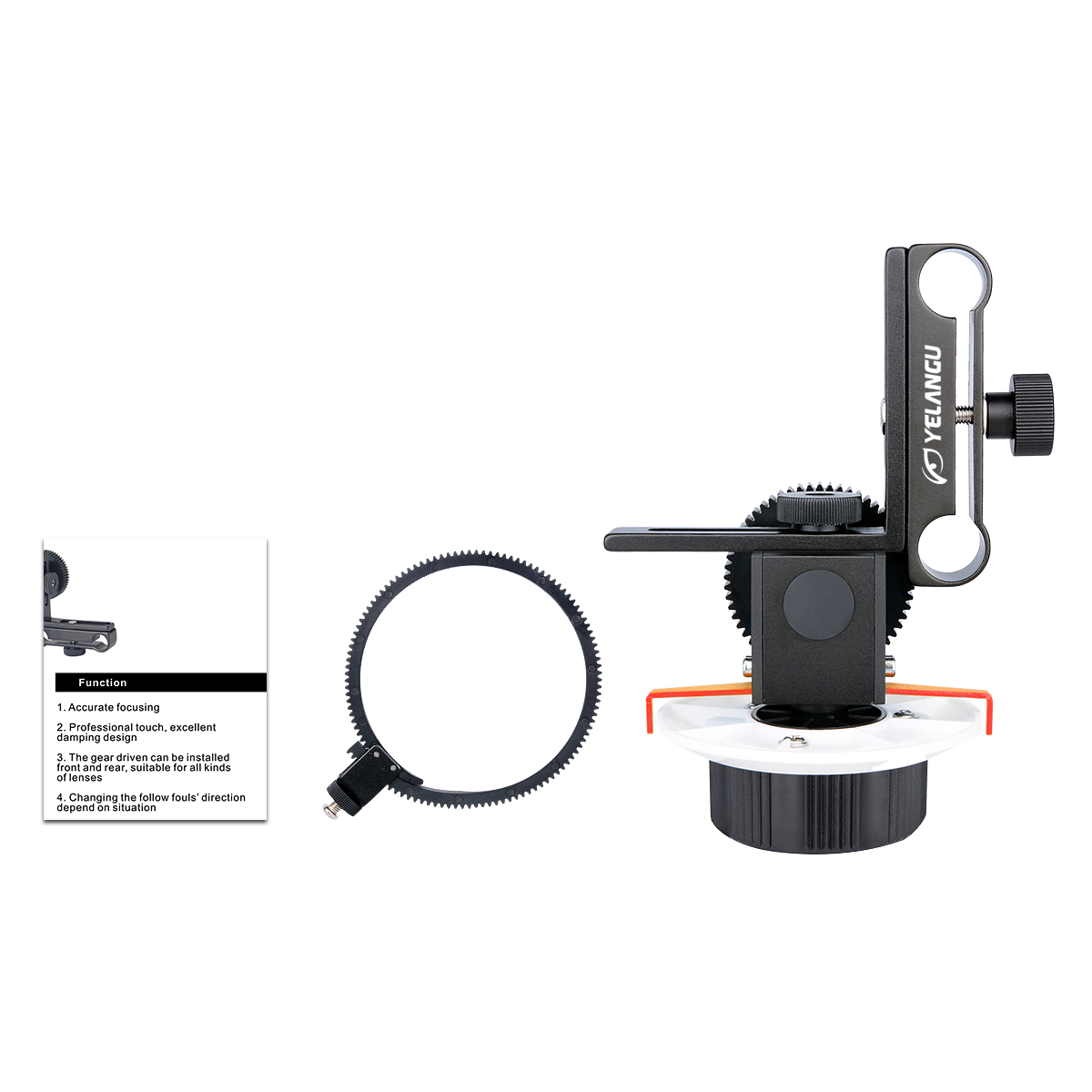 DSLR Camera Follow Focus Quick Fixed Photography Focalizer Precise Adjust Gear for Canon EOS60D 600D SLR Digital Cameras