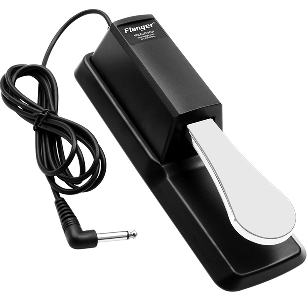 Flanger Piano Sustain Pedal Keyboard Sustain Damper Pedal for Roland Electric Piano Electronic Organ