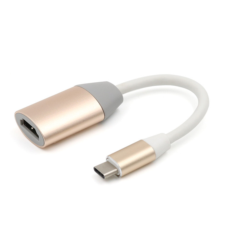For Apple Mac laptop Type-c to HDMI Video Conversion Cable Type C To HDMI Converter Adapter Cable