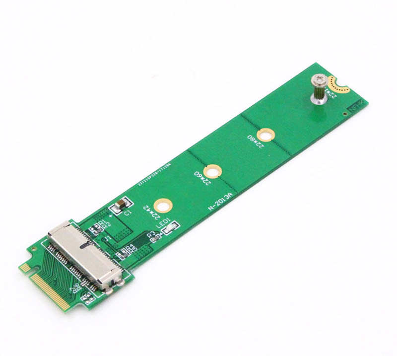 Hard Disk Adapter SSD M2 to M.2 NGFF PCIE X4 Adapter for MacBook Air Mac Pro 2013 2014 2015 A1465 A1466 M2 SSD