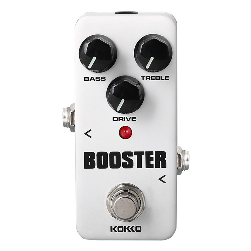KOKKO FBS2 Mini Booster Pedal Portable 2-Band EQ Guitar Effect Pedal Guitar Parts & Accessories