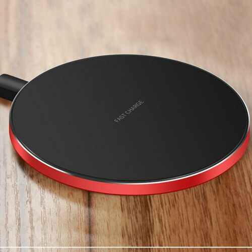 Luxury Qi Fast Wireless Charger for Samsung Galaxy S10 Plus S9 S8 S7 Note 9 8