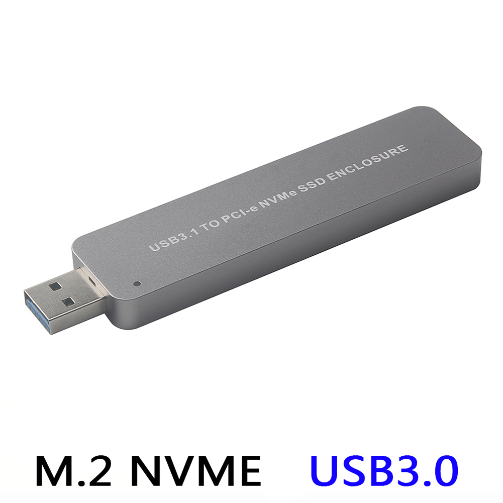 M2 NVME to USB 3.0 Mobile Hard Disk Box M2 NGFF PCIE SSD Solid State to USB3.0 Adapter
