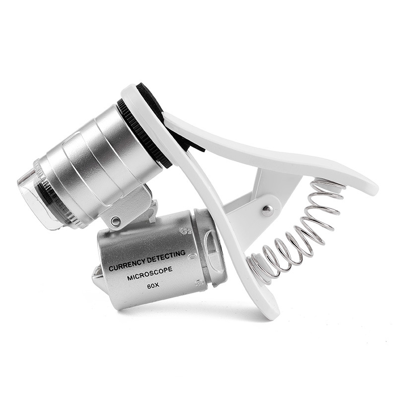 Mobile Phone Microscope Macro Lens 60X Optical Zoom Magnifier Micro Camera Universal Clip for iPhone Sumgung
