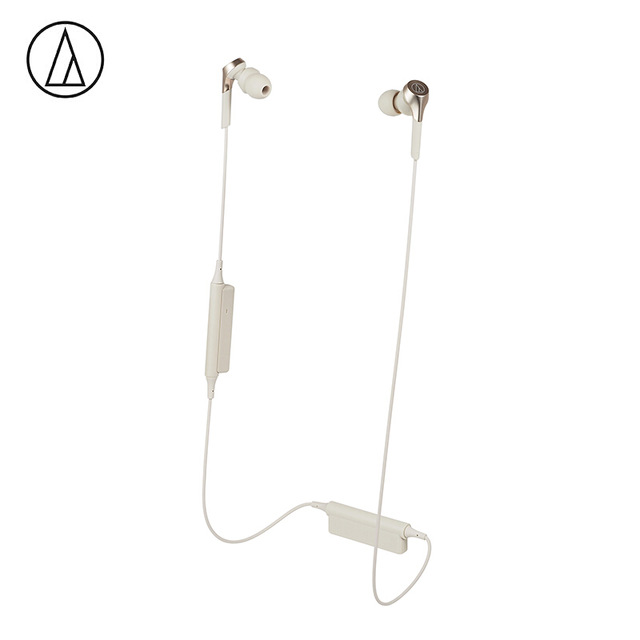 Original Audio-Technica ATH-CKS550XBT Bluetooth Earphone Wireless Sports Headset Compatible With IOS Android Huawei Xiaomi Oppo Cellphone