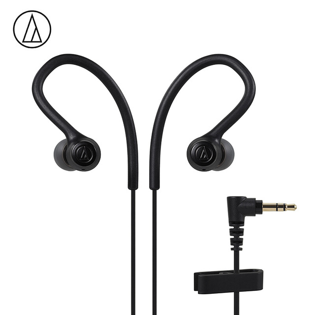 Original Audio-Technica ATH-SPORT10 In-ear Wired Earphone Music Headset Sport Earbuds With IPX5 Waterproof For Huawei Xiaomi