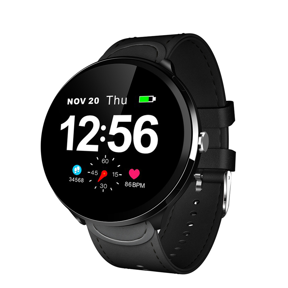 Original LEMFO V12 Full Touch Smart Watch Waterproof Heart Rate Monitoring Blood Pressure Smart Wristband