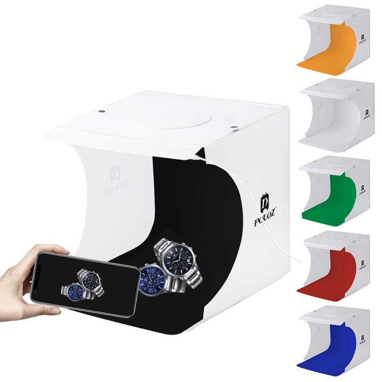 PULUZ Mini Photo Studio Box 20cm Portable Photography Shooting Light Tent Kit for Product Display