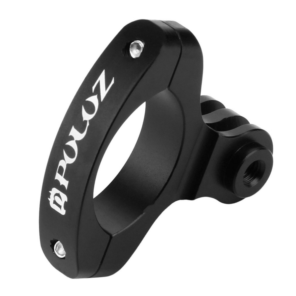 PULUZ O Shape Cycling Bike Mount Bicycle Clip Holder Action Camera Handlebar Mount Clamp for GoPro HERO5 /4 /3+ /3 /2 /1