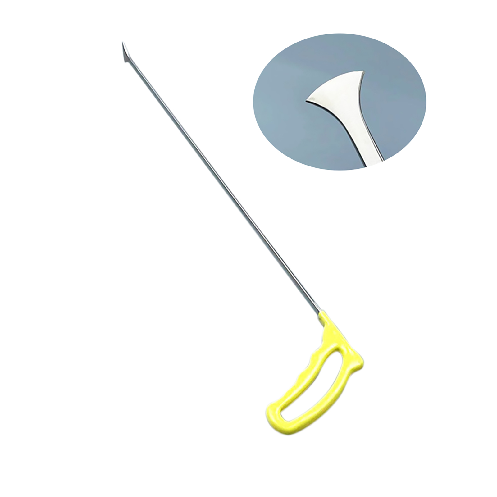 Paintless Dent Removal Tools Flat Shovel Stainless Steel Professional Auto Body Dent Repair Crow Bar Tool yellow 31cm