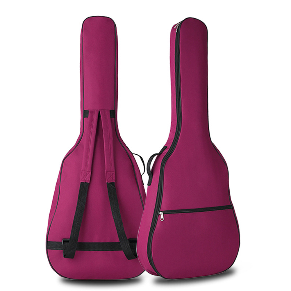 Portable Double Straps Acoustic Guitar Soft Carry Case Gig Bag