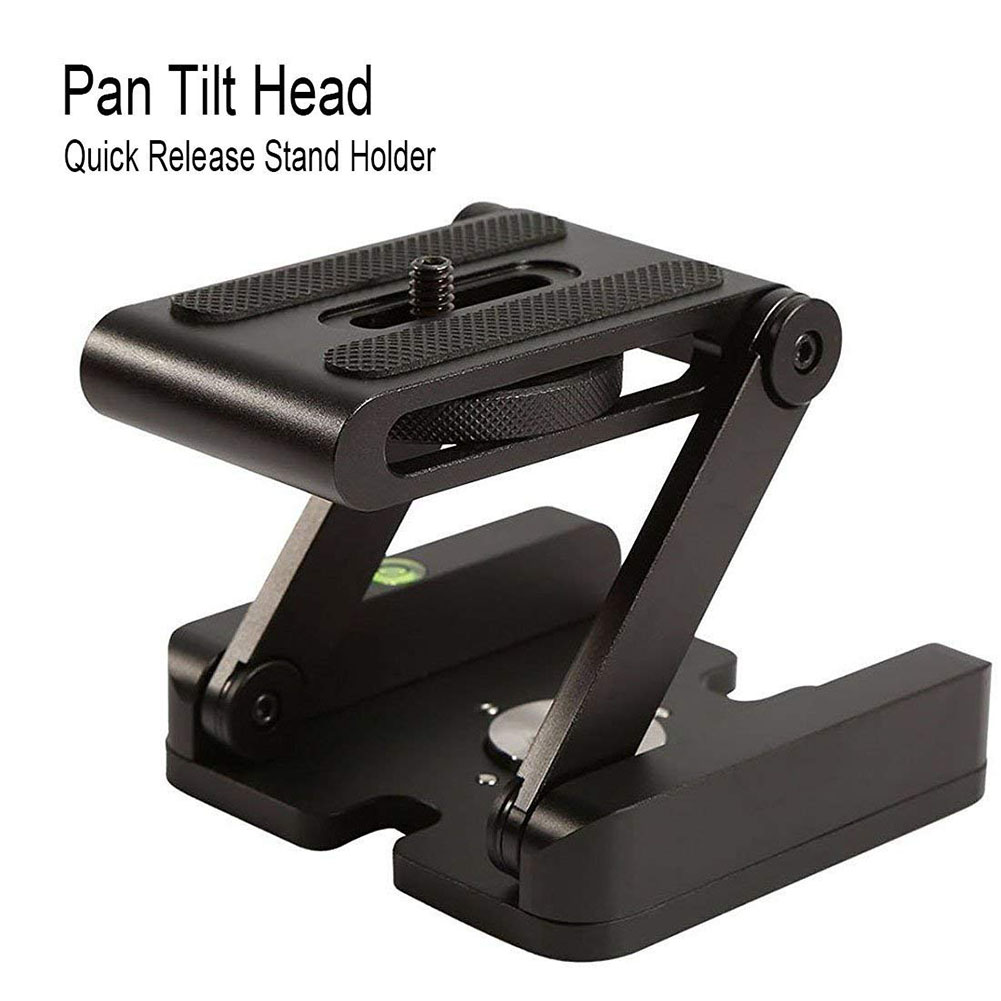 Portable Foldable Z Flex Tilt Camera Tripod Bracket Head for Photography Studio Stand Mount Holder