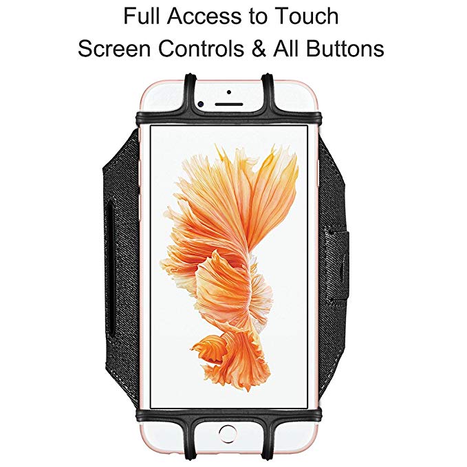 Rotatable Sport Running Armband Phone Arm Band Universal Mobile Phone Cycling Arm Band for iPhone Samsung Xiaomi Handphone