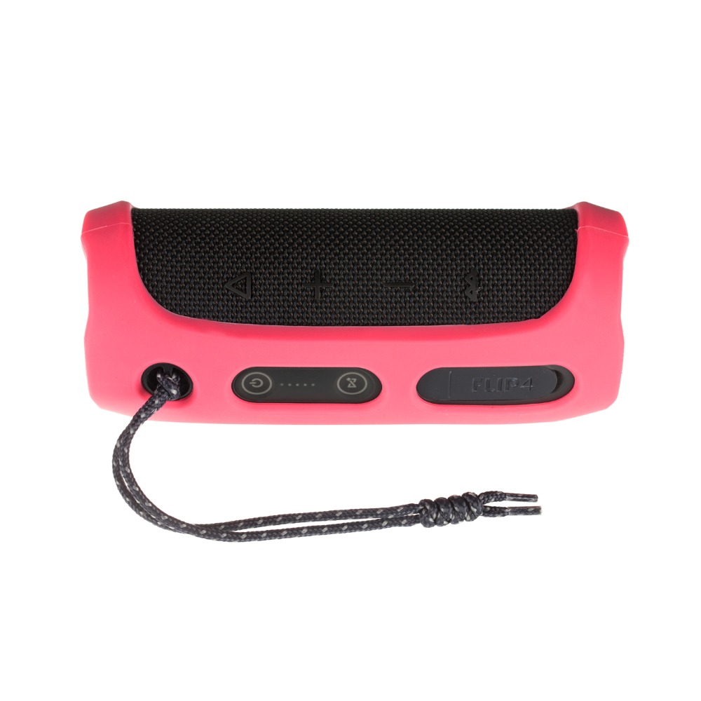 Soft Silicone Case Shockproof Waterproof Protective Sleeve for JBL Flip4 Bluetooth Speaker