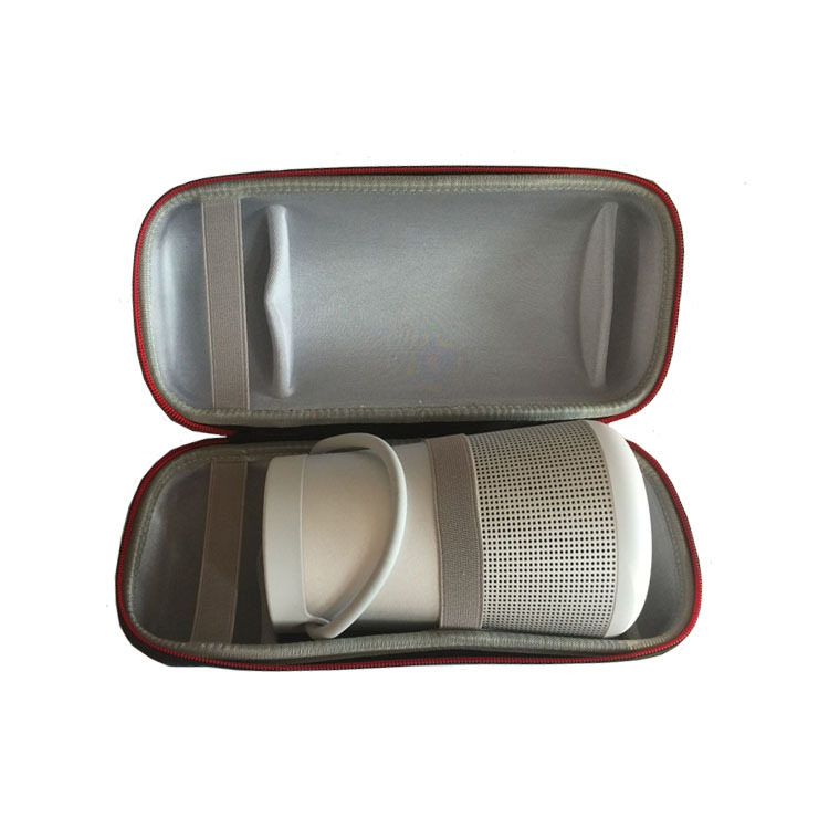 Travel Case Shockproof Headphones Storage Bag for Dr. BOSE Soundlink Revolve and Bluetooth Speaker Extra Space for Plug&Cables