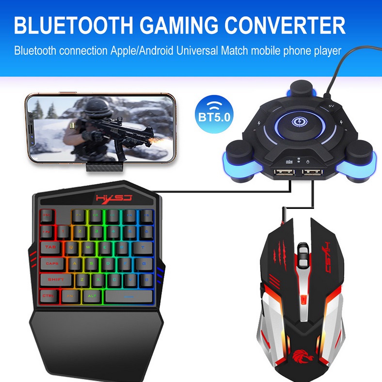 USB Gamepad Controller Converter Keyboard And Mouse Adapter