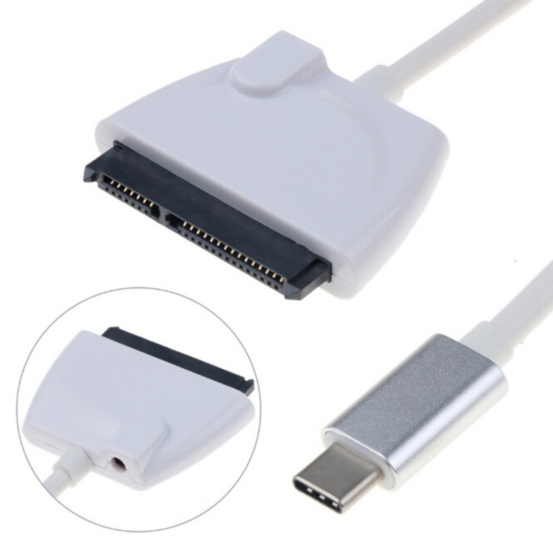 USB-C USB 2.0 Type C To SATA Adapter External HDD 2.5inch Hard Drive Disk Converter For Macbook