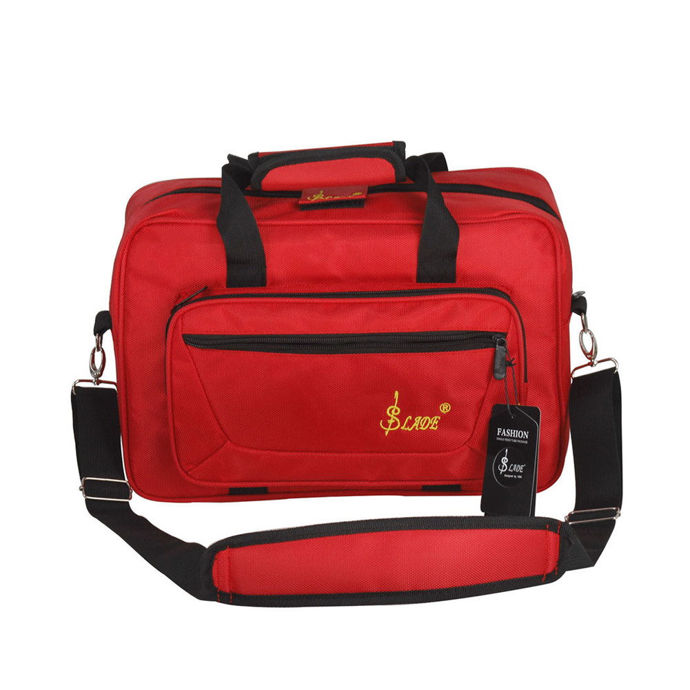 Universal Oboe Clarinet Carrying Bag Backpack Case Soft Clarinet Bag Sponge Padding with Shoulder Strap