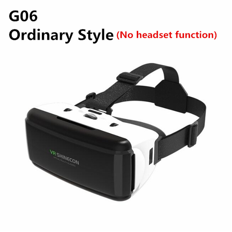 VR Virtual Reality 3D Glasses Box Stereo VR Google Cardboard Headset Helmet