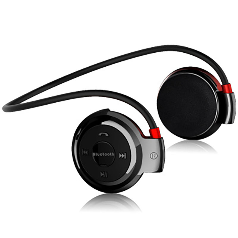 Wireless Bluetooth Headphones FM Radio Sport Music Stereo Earpics Micro SD Card Slot Headset