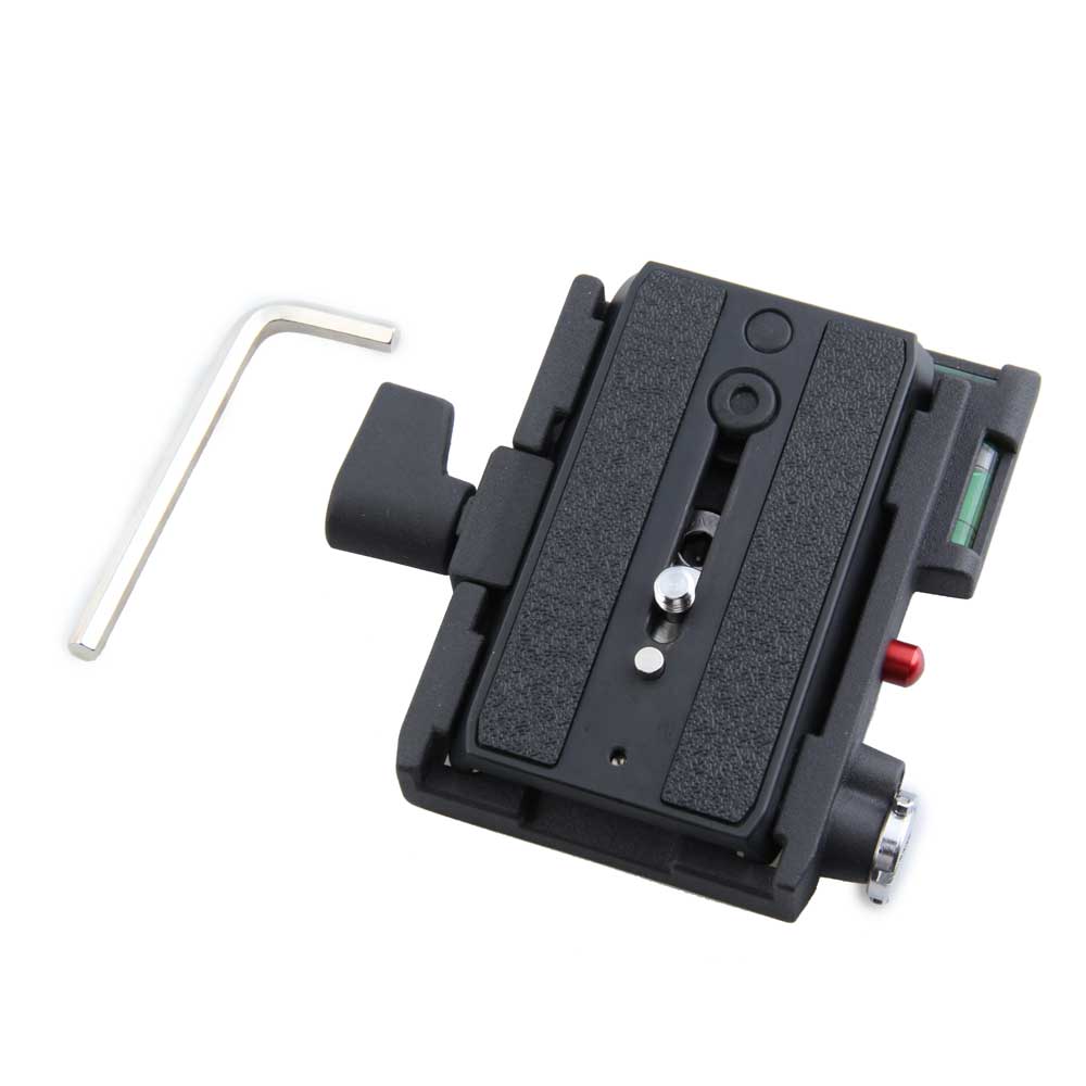 MH621 Quick Release Adapter Converter Plate Set Metal Professional Tripod for Giottos