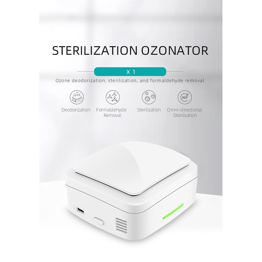 Plastic Refrigerator Pet Air Sterilizer Taste Removal Ozone Deodorization Disinfectant